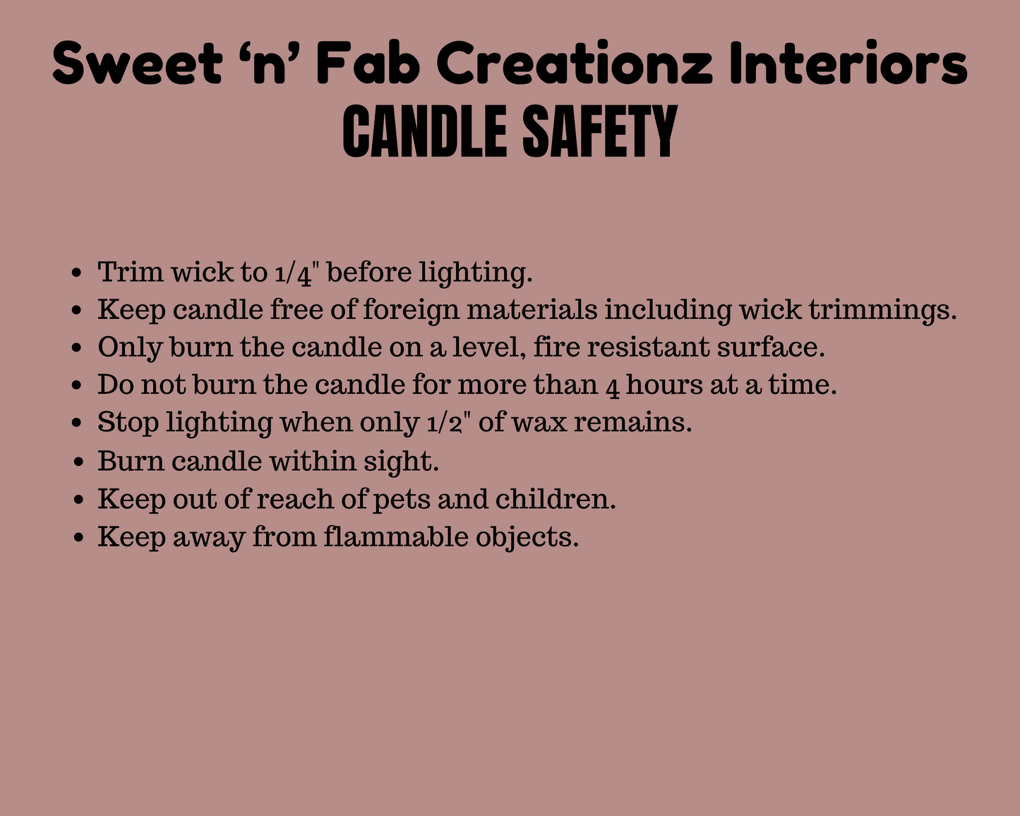 Candle with a Personalized Lid