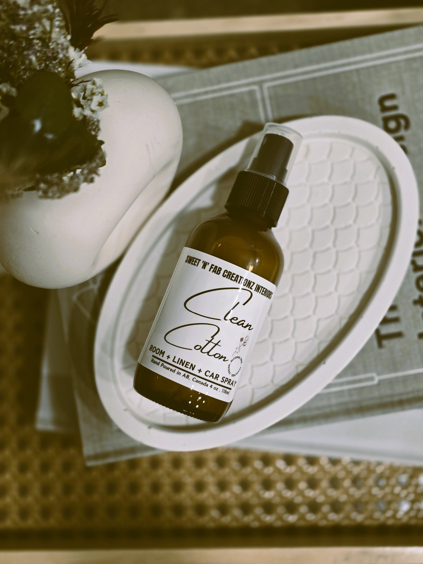 Clean Cotton Room and Linen Spray