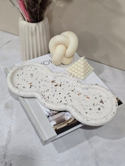 3 Circles Tray- Sea Shells