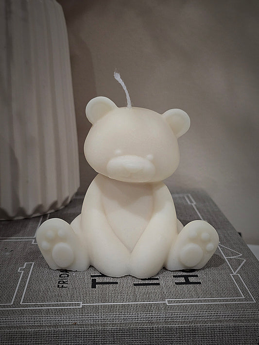 Cute Teddy Bear Candle