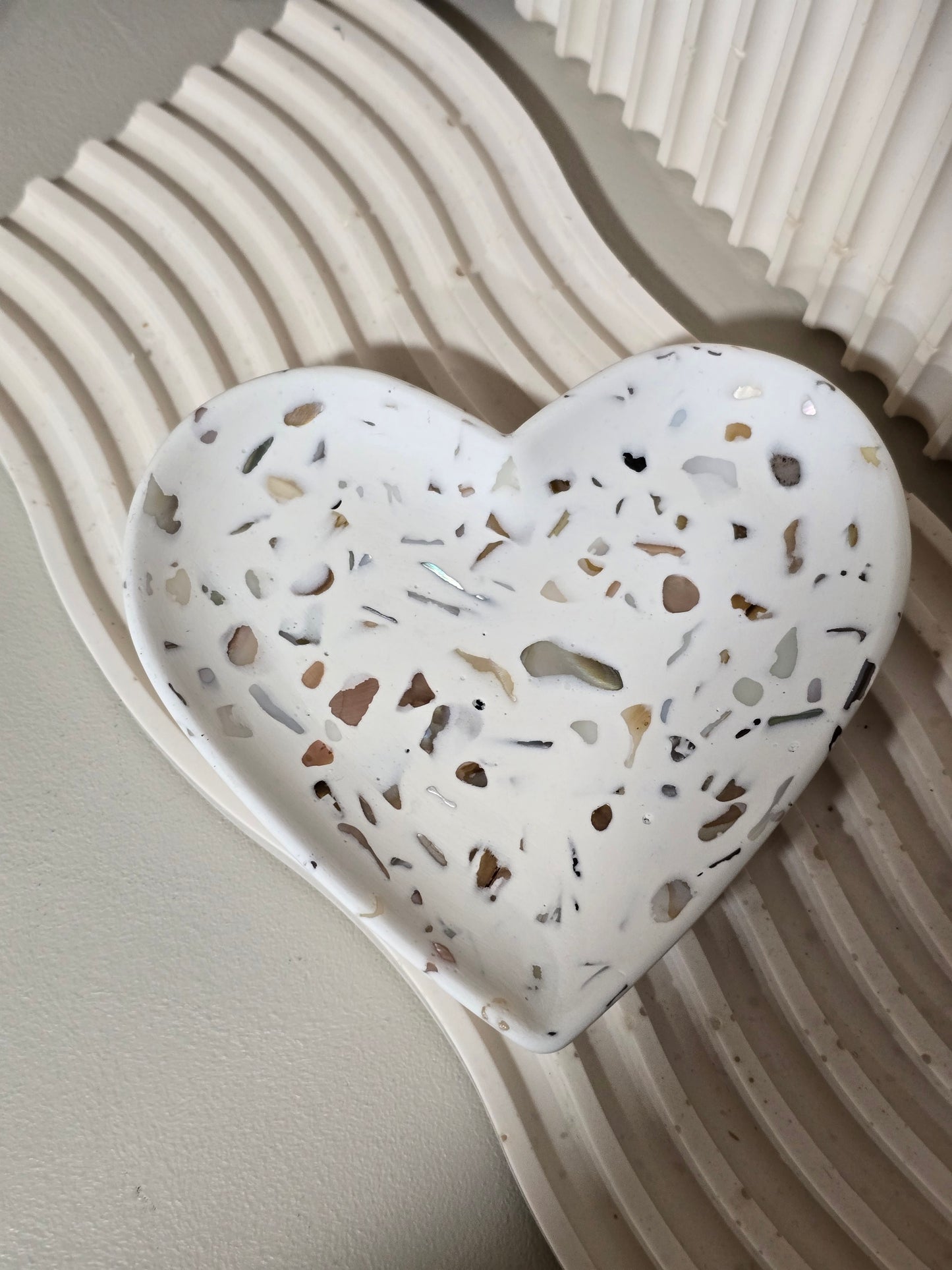 Heart Sea Shells Tray